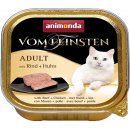 Krmivo pro kočky Vom Feinsten adult cat hovězí maso kuře 100 g