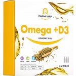 Hodné tuky Omega D3 3 x 100 ml – Hledejceny.cz