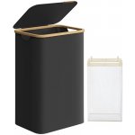 Songmics 90 l černý LCB509B01V1 – Sleviste.cz