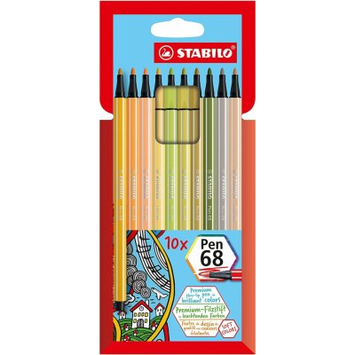 Stabilo Pen 68 10 barev