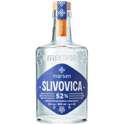 Marsen Slivovica Traditional 52% 0,5 l (holá láhev) – Zbozi.Blesk.cz