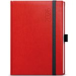 Oskar Reno A5 týdenní 2026 červená – Zboží Mobilmania