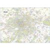 Nástěnné mapy Praha - 1:21 000 - nástěnná mapa