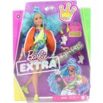 Barbie extra s modrým afro účesem – Zboží Mobilmania