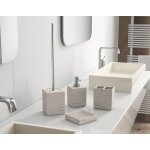 Sapho Quadrotto WC štětka na postavení, tortora QU3366 – Hledejceny.cz