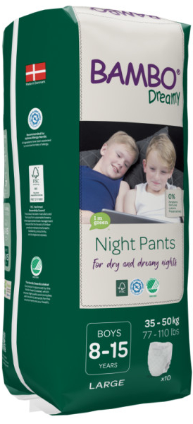 Untraco Bambo Dreamy Night Pants chlapci 8-15 let 35-kg 50 ks