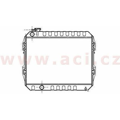 chladič 2.4D [450*530*40] | Zboží Auto