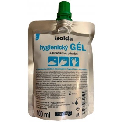 Isolda hygienický gel s antimikrobiální a virucidní přísadou + 100 ml 100 ml – Zbozi.Blesk.cz