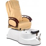 Beauty system pedikérské křeslo s masážní BR-3820D beige – Zboží Dáma