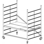 Krause ProTec Lešení 2,0 x 1,35, 2,9 m – Zboží Mobilmania