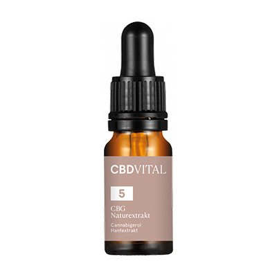 CBD Vital CBG konopný olej 5% 10 ml