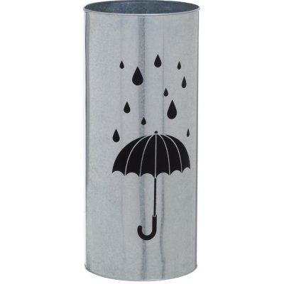 Casa Selección stojan na deštníky stříbrná – Zboží Mobilmania