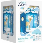 Dove Baby Rich Moisture šampon na tělo a vlasy 200 ml + tělové mléko 200 ml + krém na opruzeniny 45 g + hrací skříňka dárková sada – Hledejceny.cz