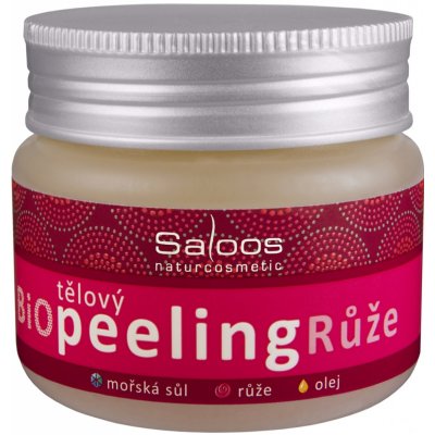 Saloos tělový peeling Růže 140 ml – Zboží Mobilmania