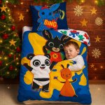 Setino povlečení Bing modré 90x140 cm 55x40 cm – Sleviste.cz