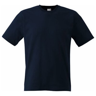 Fruit Of The Loom spodní tričko Original Full-Cut T 145 g/m modrá námořní tmavá – Zboží Mobilmania