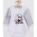 NEW BABY Kojenecké body s dlouhým rukávem New Baby Panda – Hledejceny.cz