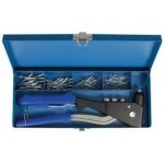 PROJAHN nýtovací kleště PROFI, Al+Fe+NEREZ, set v kufru s nýty, 398061 – Zboží Mobilmania