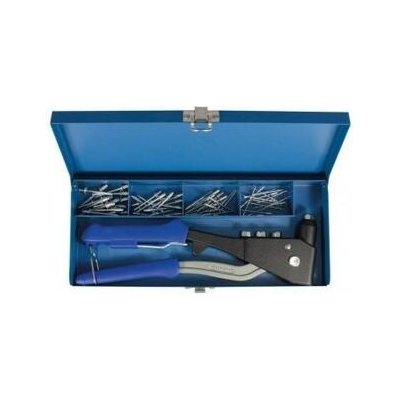 PROJAHN nýtovací kleště PROFI, Al+Fe+NEREZ, set v kufru s nýty, 398061 – Zboží Mobilmania