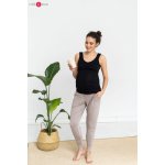 M & L těhotenské joggers tepláky Beige – Hledejceny.cz