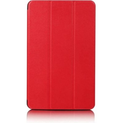SES 2v1 Smart flip cover + zadní plastový ochranný kryt pro Samsung Galaxy Tab A8 SM-X200 10594 červený