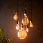 Philips LED žárovka E27 A60 4W 1 800K zlatá dim – Hledejceny.cz