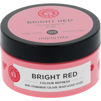 Maria Nila Colour Refresh maska na vlasy s barevnými pigmenty Bright Red 100 ml