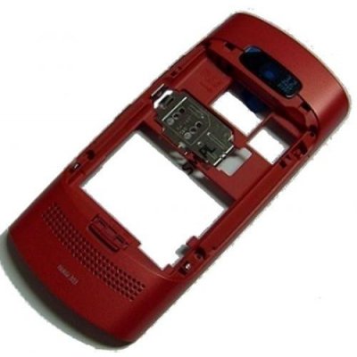 Kryt Nokia Asha 303 Střední červený