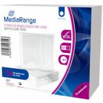 Obal 1CD jewel čirý tray 10,4mm Mediarange - 5-pack BOX31-T – Zboží Živě