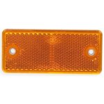 DOBMAR Odrazka oranžová 90 x 40 mm, 2 díry – Hledejceny.cz