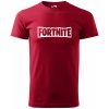 Pánské Tričko Sablio tričko s potiskem Fortnite červené