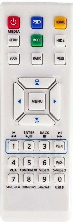 Dálkový ovladač Acer E-26281, MC.JK211.00, H6517ABD, H6519ABD, H6541BD, X115