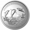 Stříbrná mince Dusky Dolphin x5 USD Austrálie Stříbrná mince 1 Oz