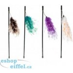 Karlie Hračka škádlítko pro kočky s pštrosím peřím 70cm – Zboží Dáma