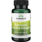 Swanson Full Spectrum Turmeric Acai & Ginger 60 kapsle – Hledejceny.cz