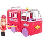 Barbie Chelsea Hasičské Auto – Zboží Mobilmania