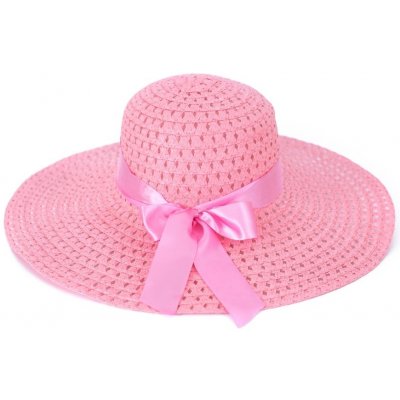 Art of Polo Růžový klobouk s mašlí