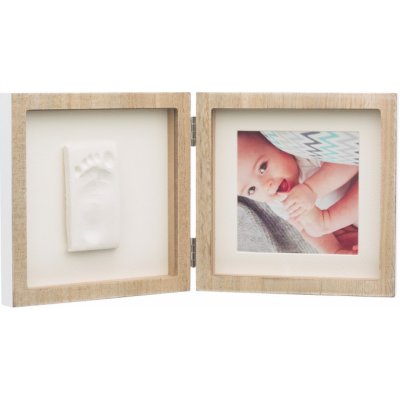Baby Art rámeček s otiskem My Baby Style Wooden Square Frame – Zboží Mobilmania