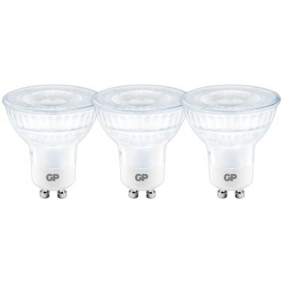 GP SADA 3x LED Žárovka GU10/3,1W/230V 2700K GP GP0010 – Hledejceny.cz