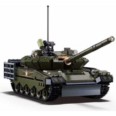 Sluban B1178 Hlavní bitevní tank T-80 2 v 1 – Zboží Dáma