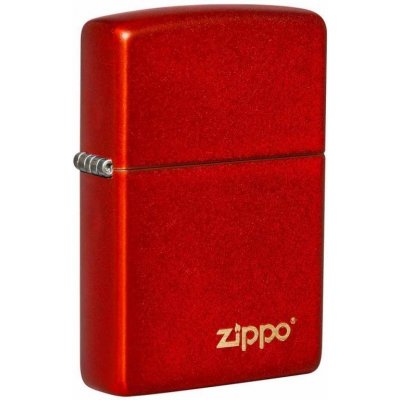 Zippo BenzínovýMetallic Red – Zboží Mobilmania