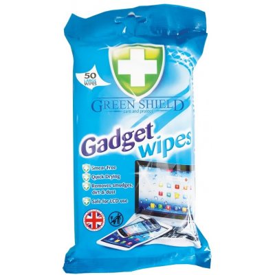 Waschkönig Green Shield Gadget Wipes 50 ks - vlhčené ubrousky na elektroniku – Zboží Dáma