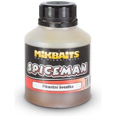 MikBaits Spiceman Booster Pikantní Švestka 250 ml – Hledejceny.cz