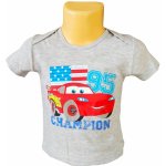 Eplusm Kojenecké tričko cars champion krátký rukáv Bílá – Sleviste.cz