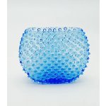 Váza 15cm - Hobnail - Ananas - světle modrá – Hledejceny.cz