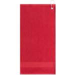 L Merch Golfový ručník s klipem NT9165 Red 55 x 30 cm – Hledejceny.cz