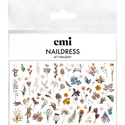 E.Mi Vodolepka Naildress Slider Design 71 Fragility – Zbozi.Blesk.cz