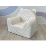 Babysteps Dětské křesílko Velvet krémová – Zboží Dáma Babysteps Dětské křesílko Velvet krémová – Zboží Dáma