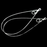 Stříbrná kreole, slzička 40x22mm – Hledejceny.cz