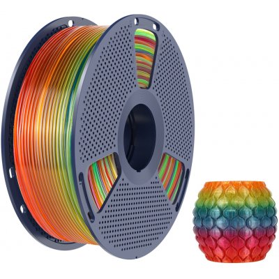Sunlu PLA 1,75 mm 1 kg, Transparentně duhová 1 – Zboží Mobilmania
